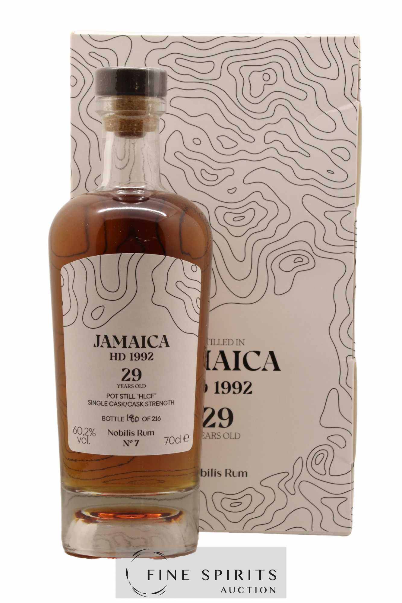 HD 29 years 1992 Nobilis Rum Jamaica n°7 - One of 216