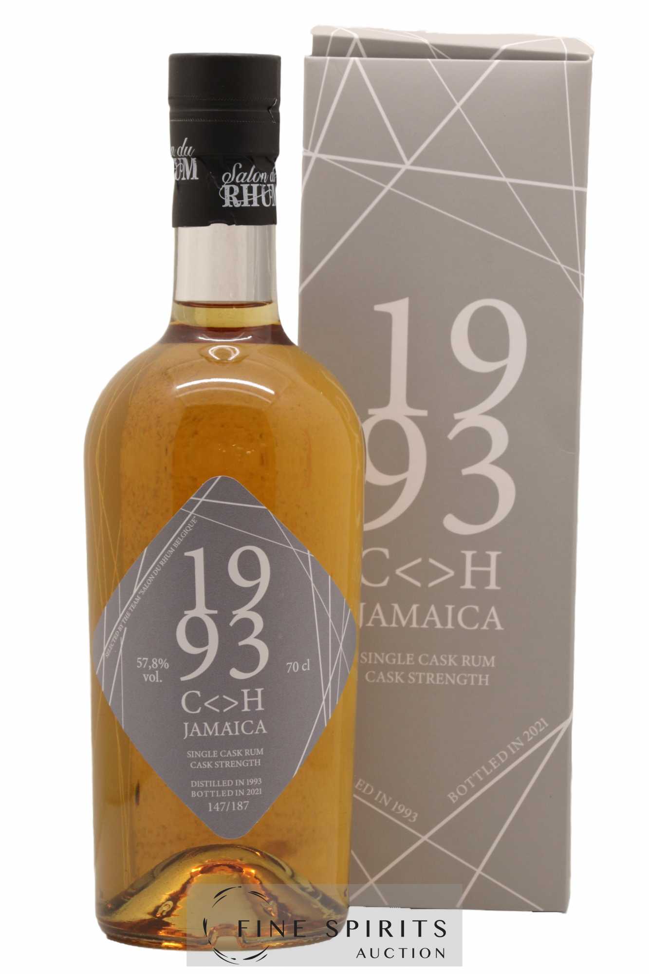 Jamaica 1993 Salon du Rhum Belgique Mark CH - One of 187 - bottled 2021