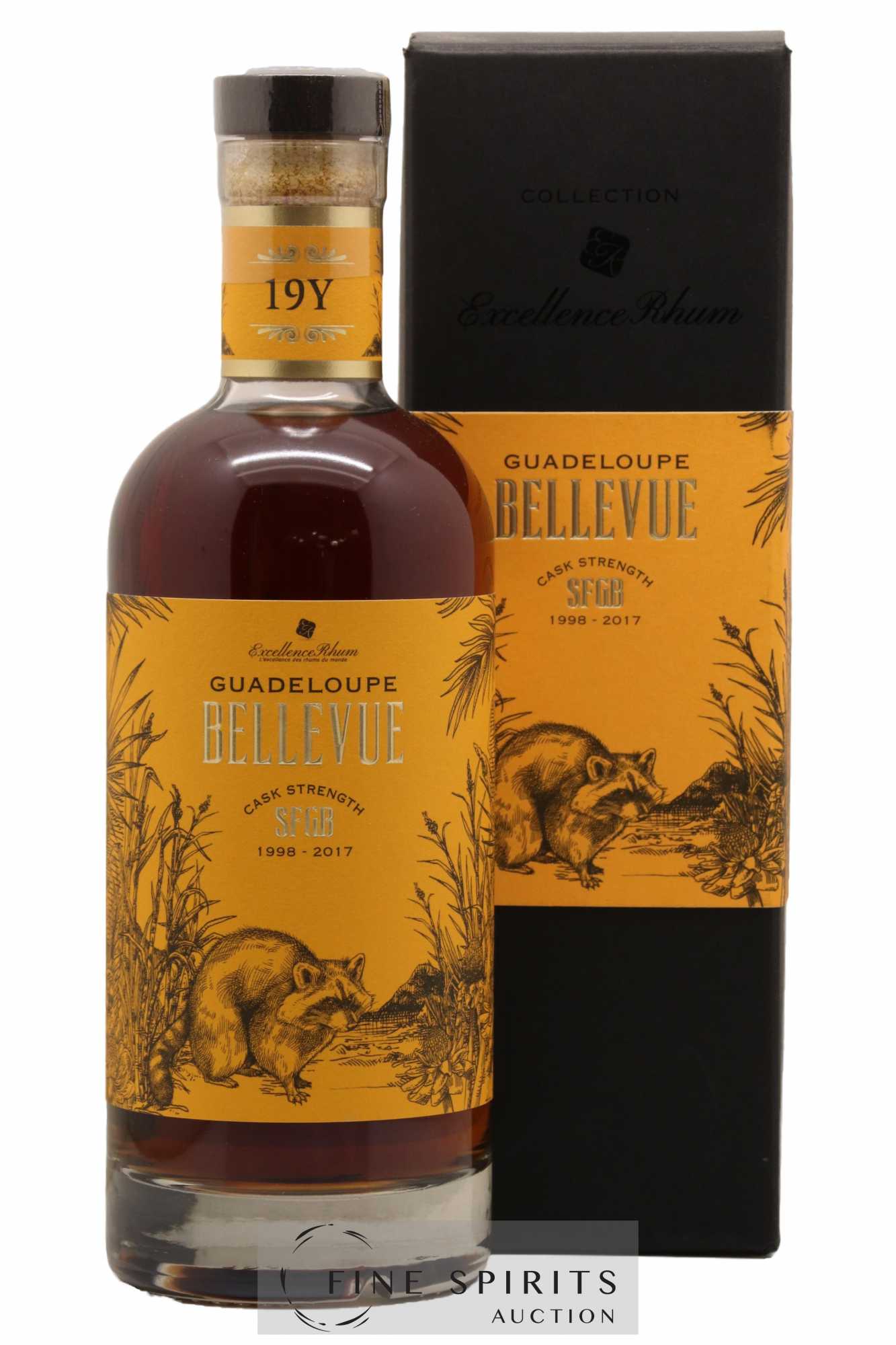 Bellevue 19 years 1998 Excellence Rhum Mark SFGB - bottled 2017