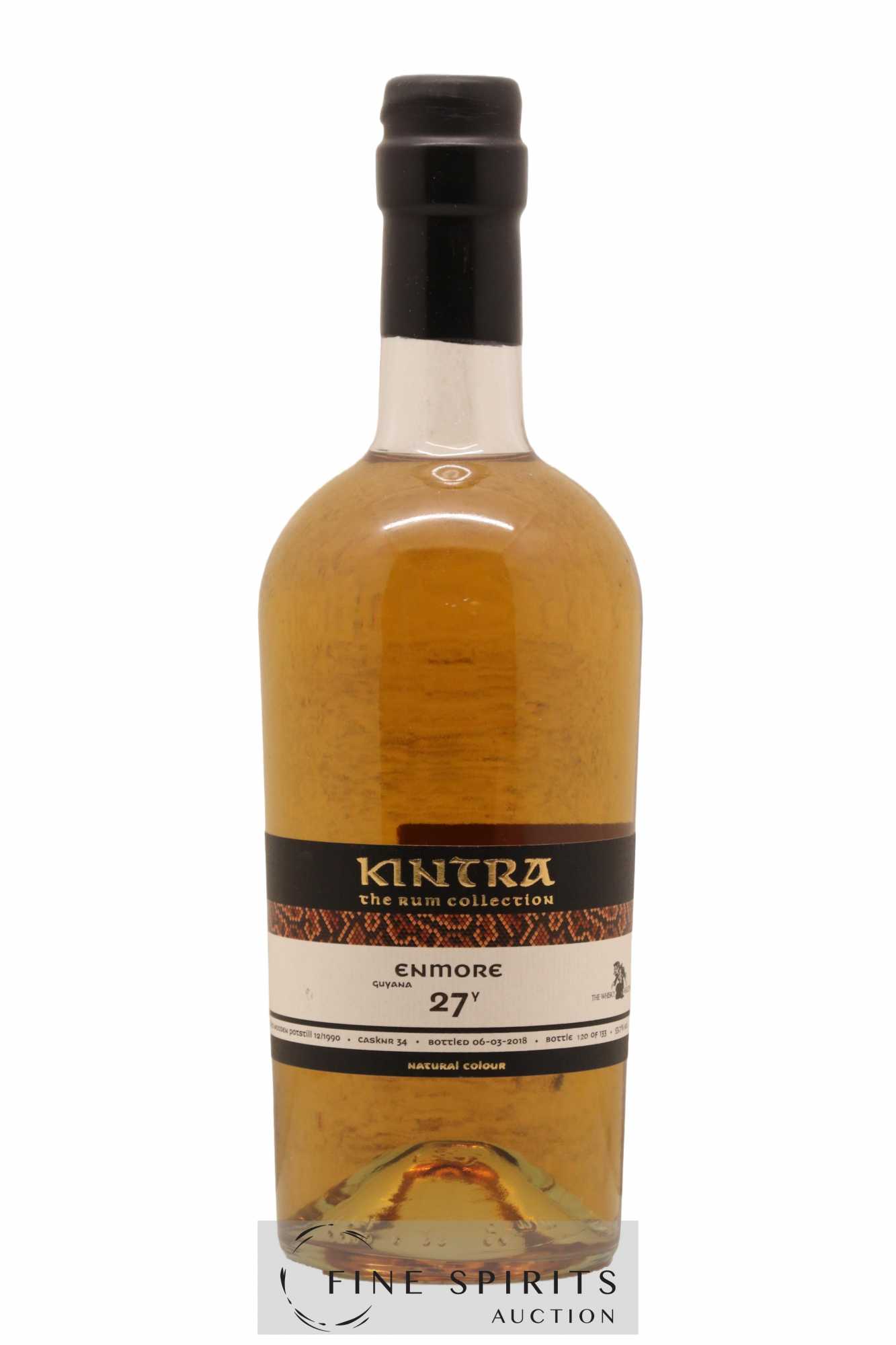 Enmore 1990 Kintra Cask n°34 - One of 133 - bottled 2018