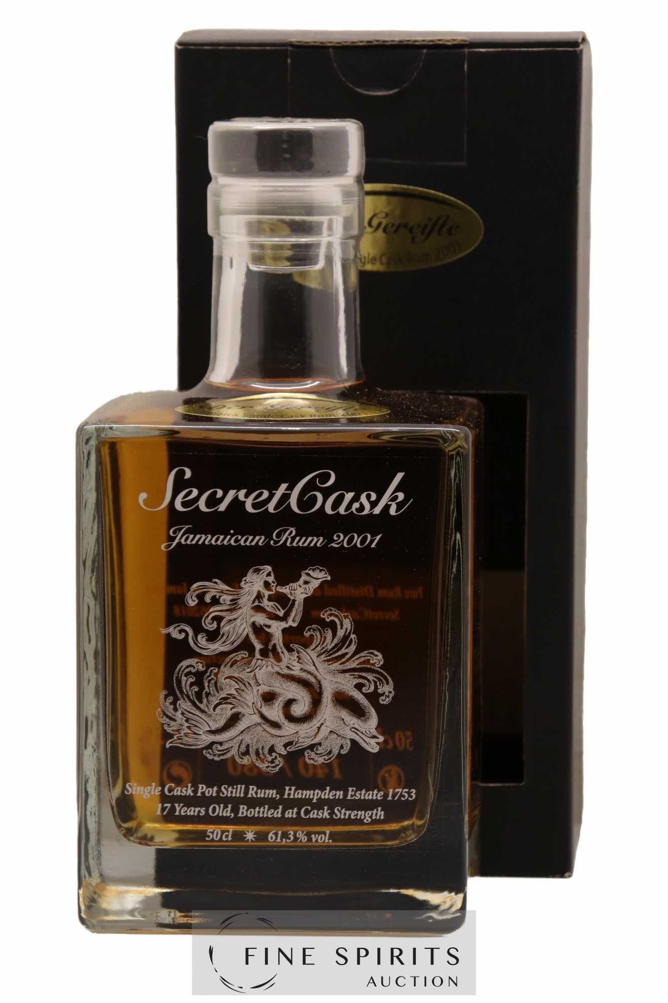 Hampden 17 years 2001 Secret Cask Der Gereifte One of 380