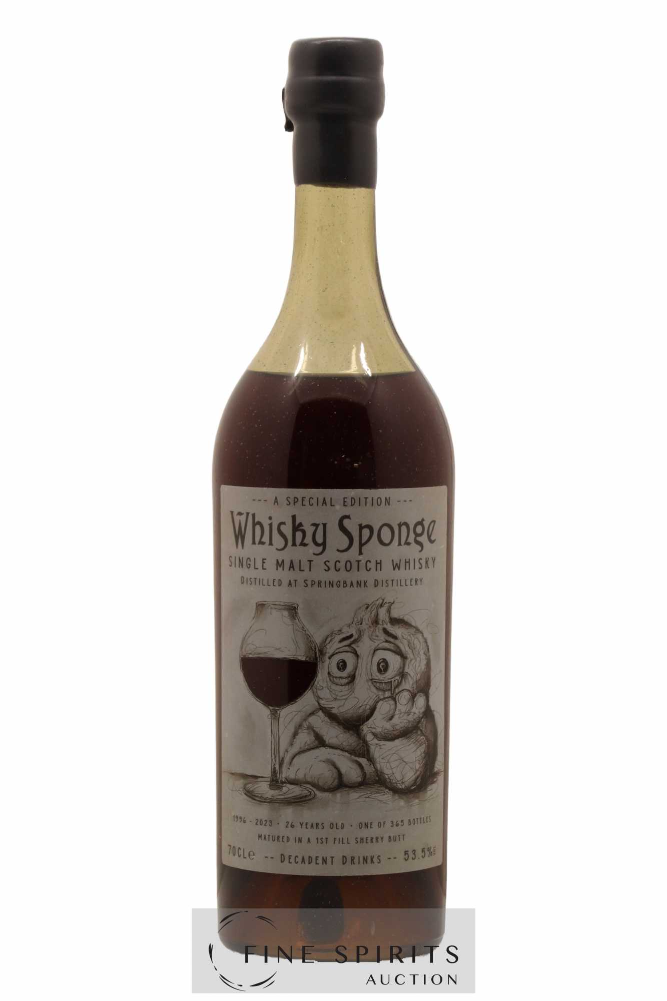 Springbank 26 years 1996 Whisky Sponge A Special Edition One of 365 - bottled 2023