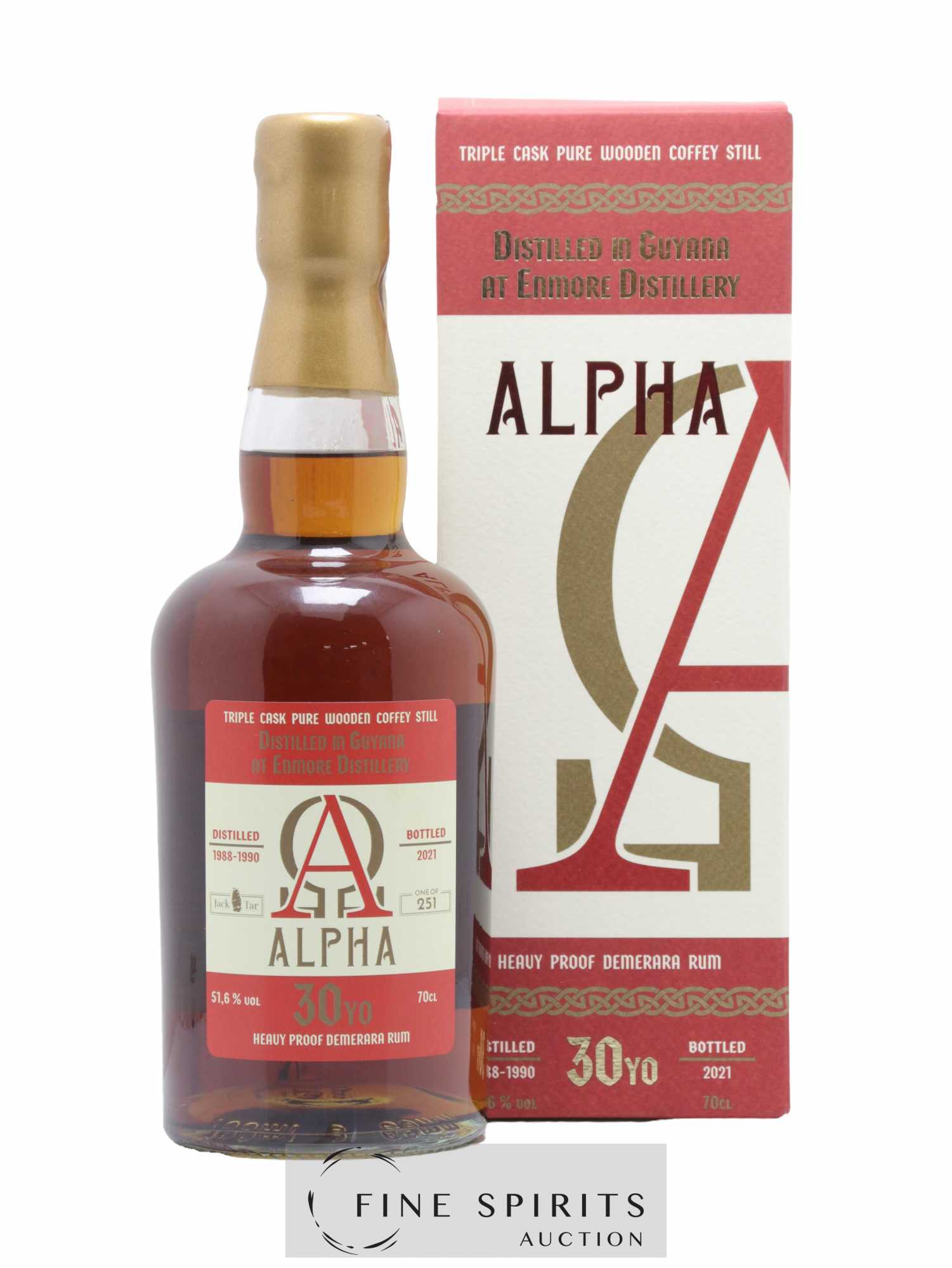 Alpha 30 years Jack Tar 1988-1990 Triple Cask - One of 251 - bottled 2021