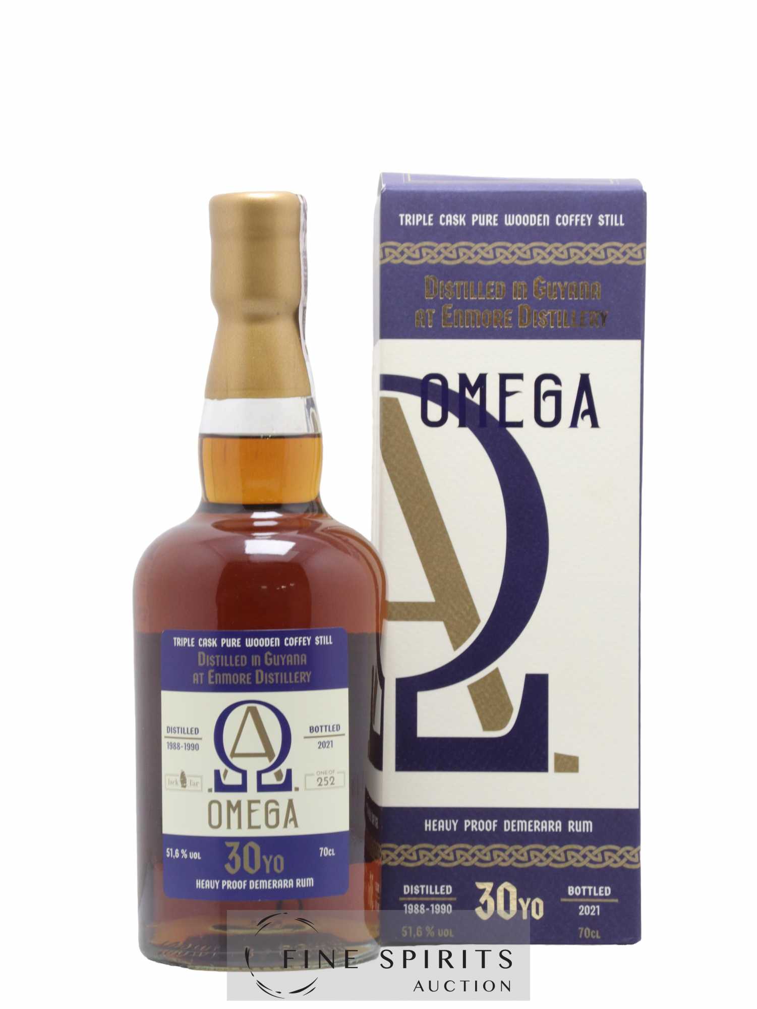 Omega 30 years Jack Tar 1988-1990 Triple Cask - One of 251 - bottled 2021