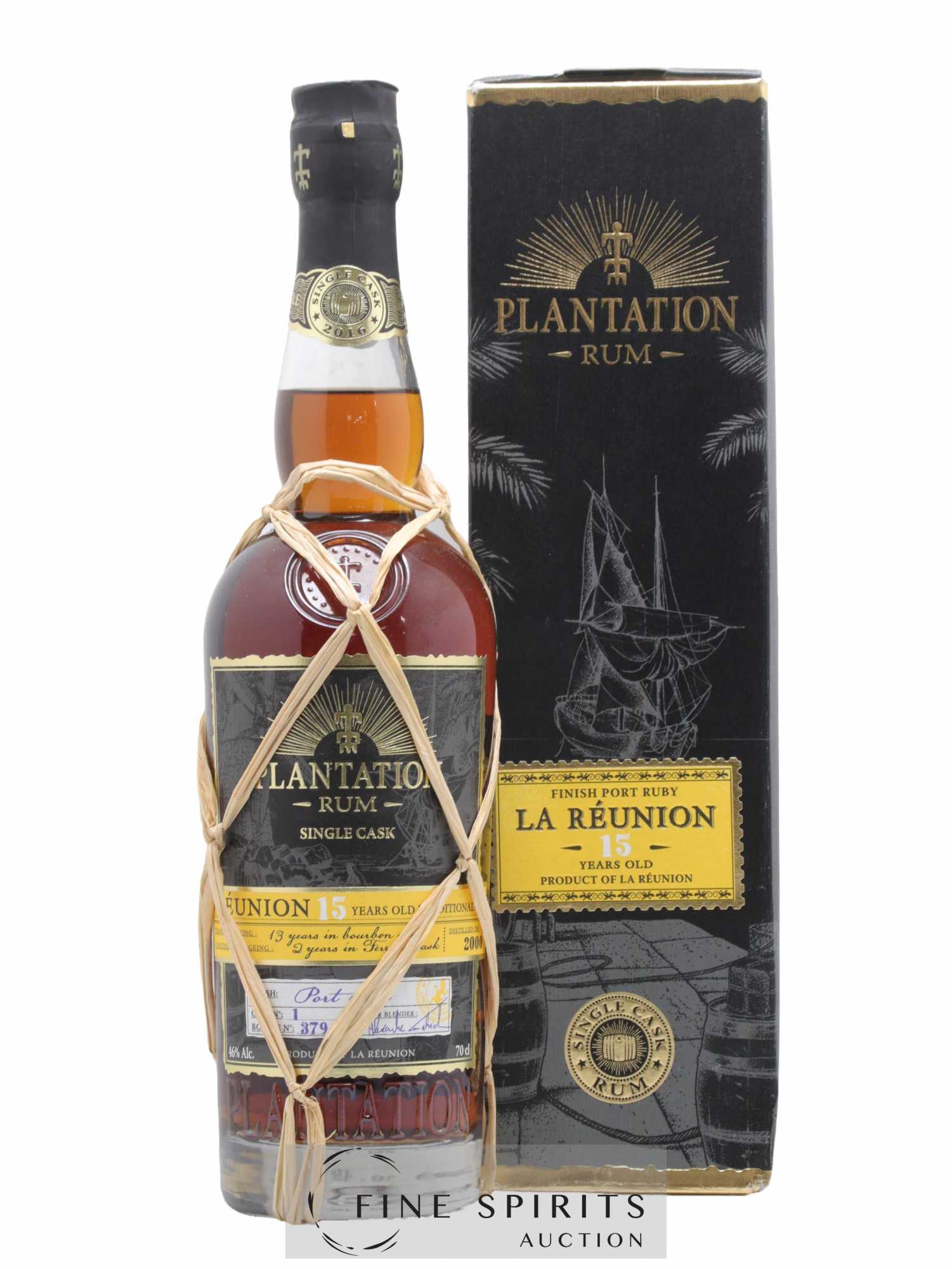 Plantation 15 years 2000 Of. Réunion Cask n°1 - bottled 2016 Single Cask Collection