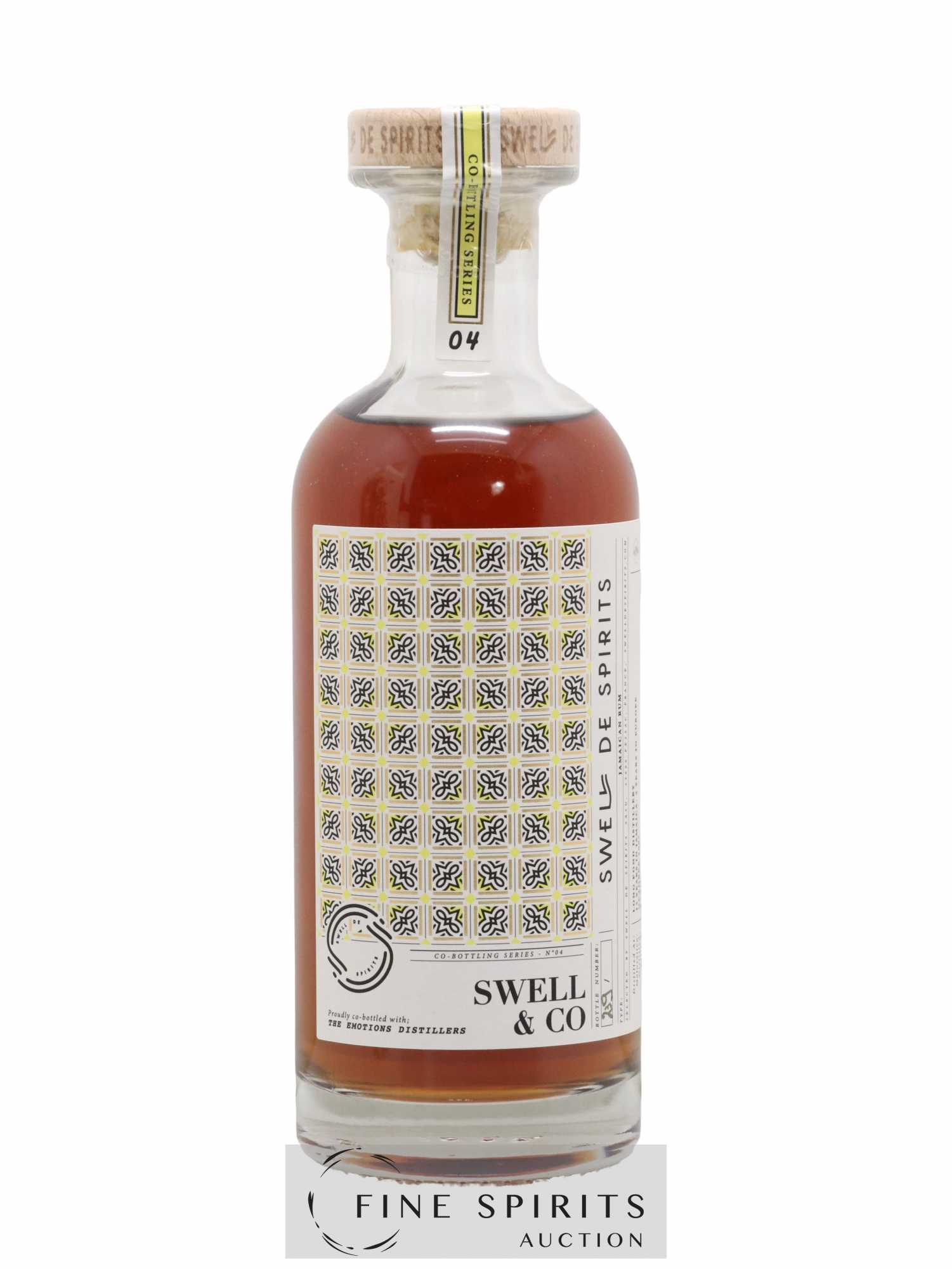 Long Pond 2007 Swell de Spirits Swell & Co bottled 2022 The Emotions Distillers Co-bottling Series n°4