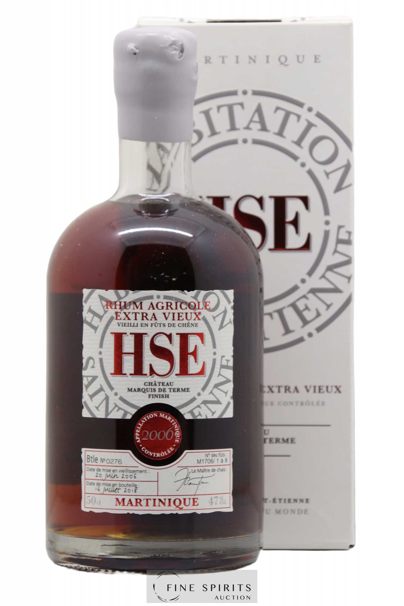 HSE 2006 Of. Marquis de Terme Finish - bottled 2018