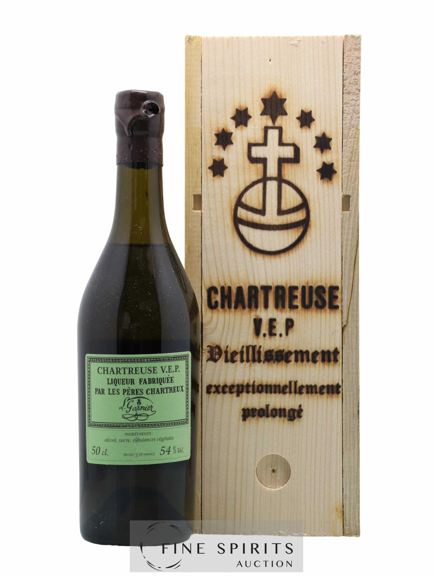 Chartreuse Of. Verte V.E.P. Mise 1995 50cl.