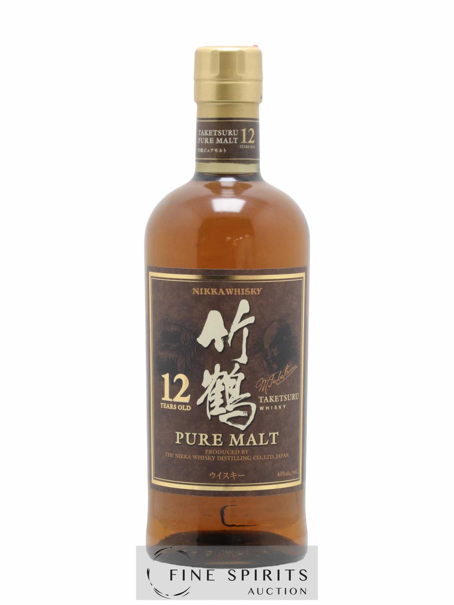 Taketsuru 12 years Of. Pure Malt Nikka Whisky