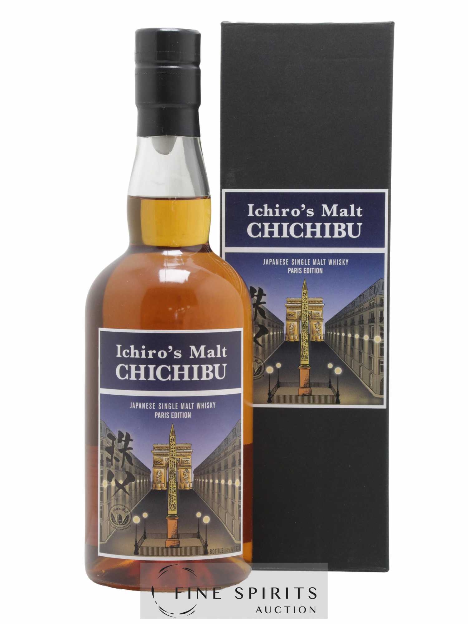 Chichibu Of. Paris Edition 2020 Release - One of 1833 Ichiro's Malt