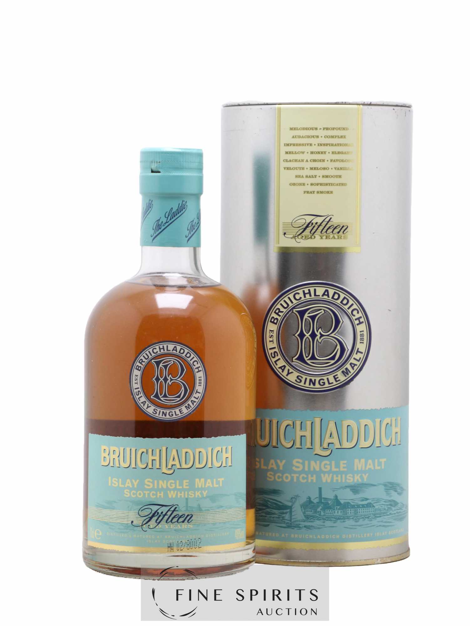 Bruichladdich 15 years Of. Fifteen