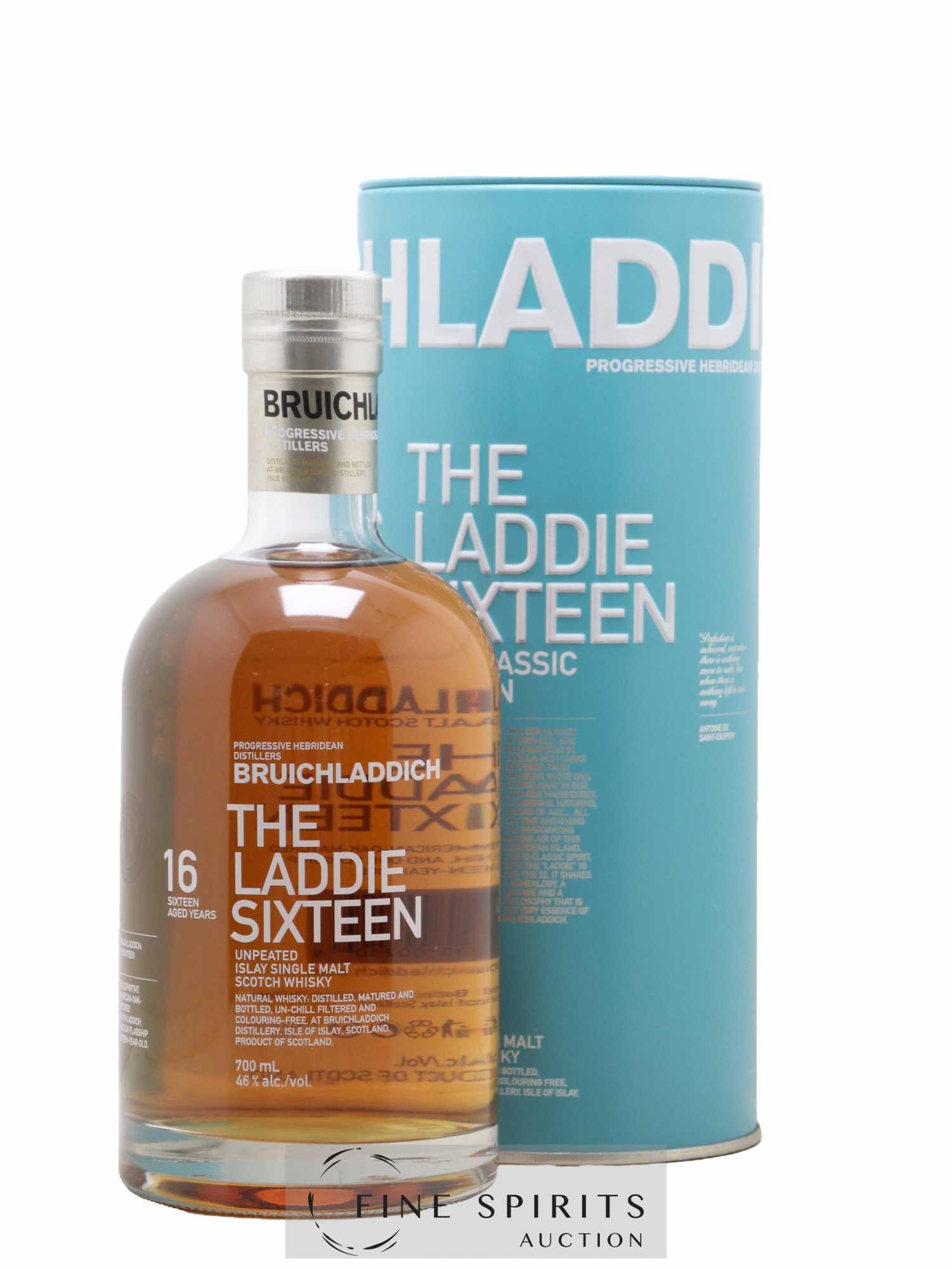 Bruichladdich 16 years Of. The Laddie Sixteen Unpeated