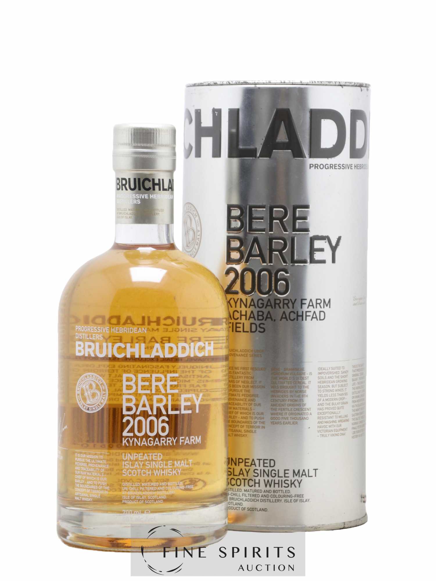 Bruichladdich 2006 Of. Bere Barley Second Edition Travel Retail Exclusive