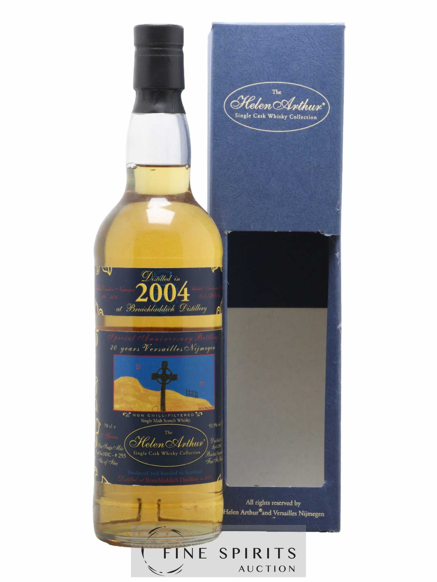 Bruichladdich 12 years 2004 Helen Arthur Fifteen Cask n°HHC 293 - bottled 2016 Special Anniversary Bottling