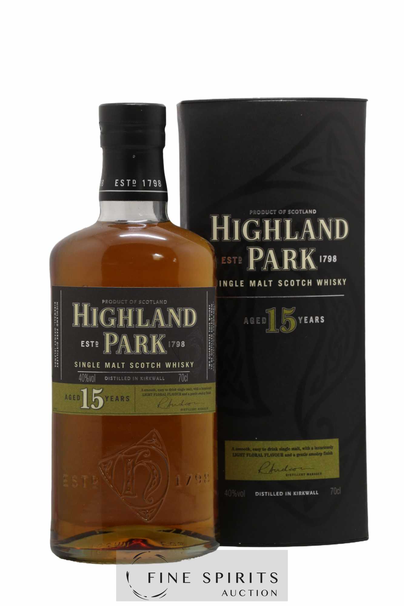 Highland Park 15 years Of.