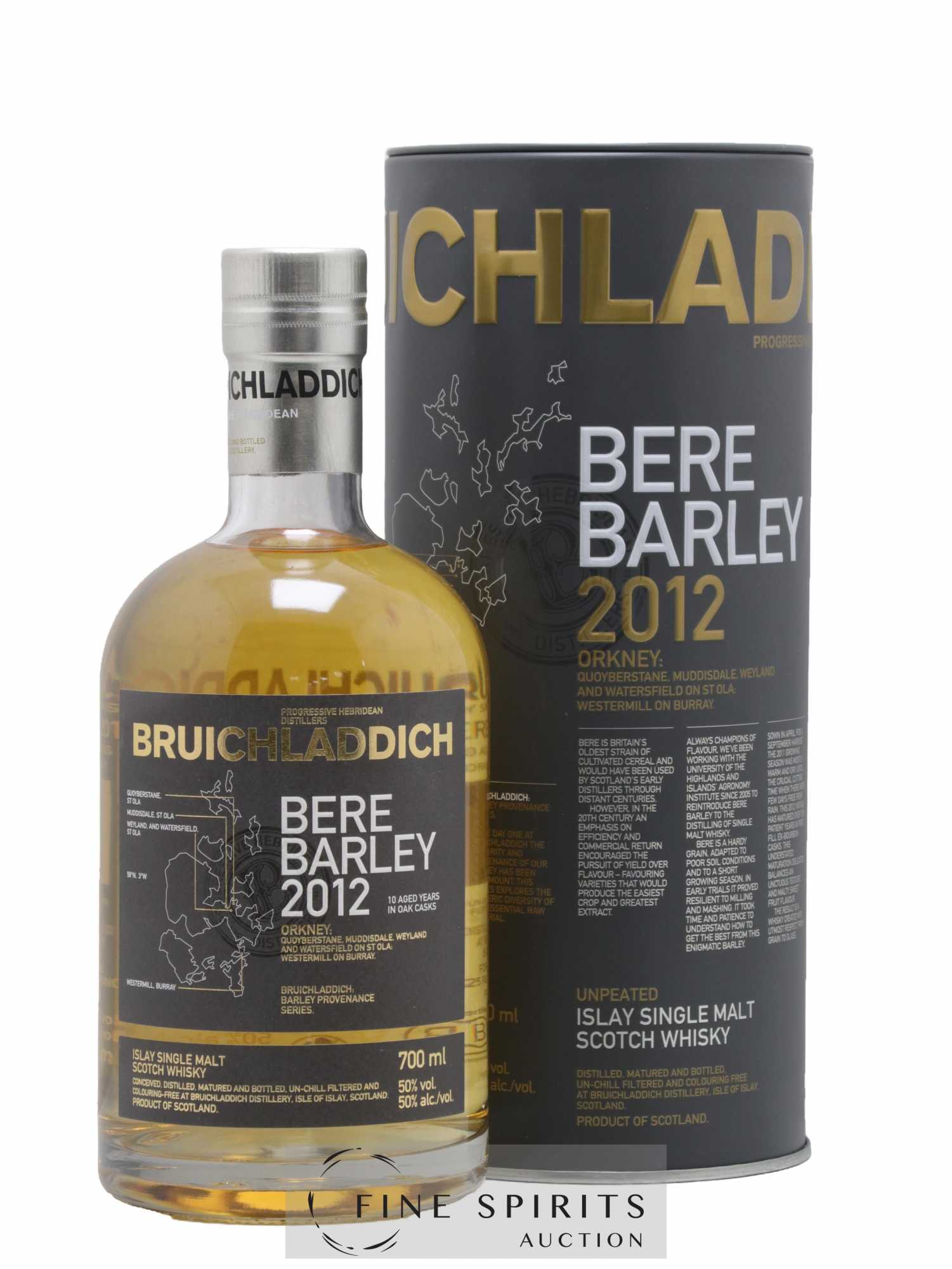 Bruichladdich 10 years 2012 Of. Bere Barley