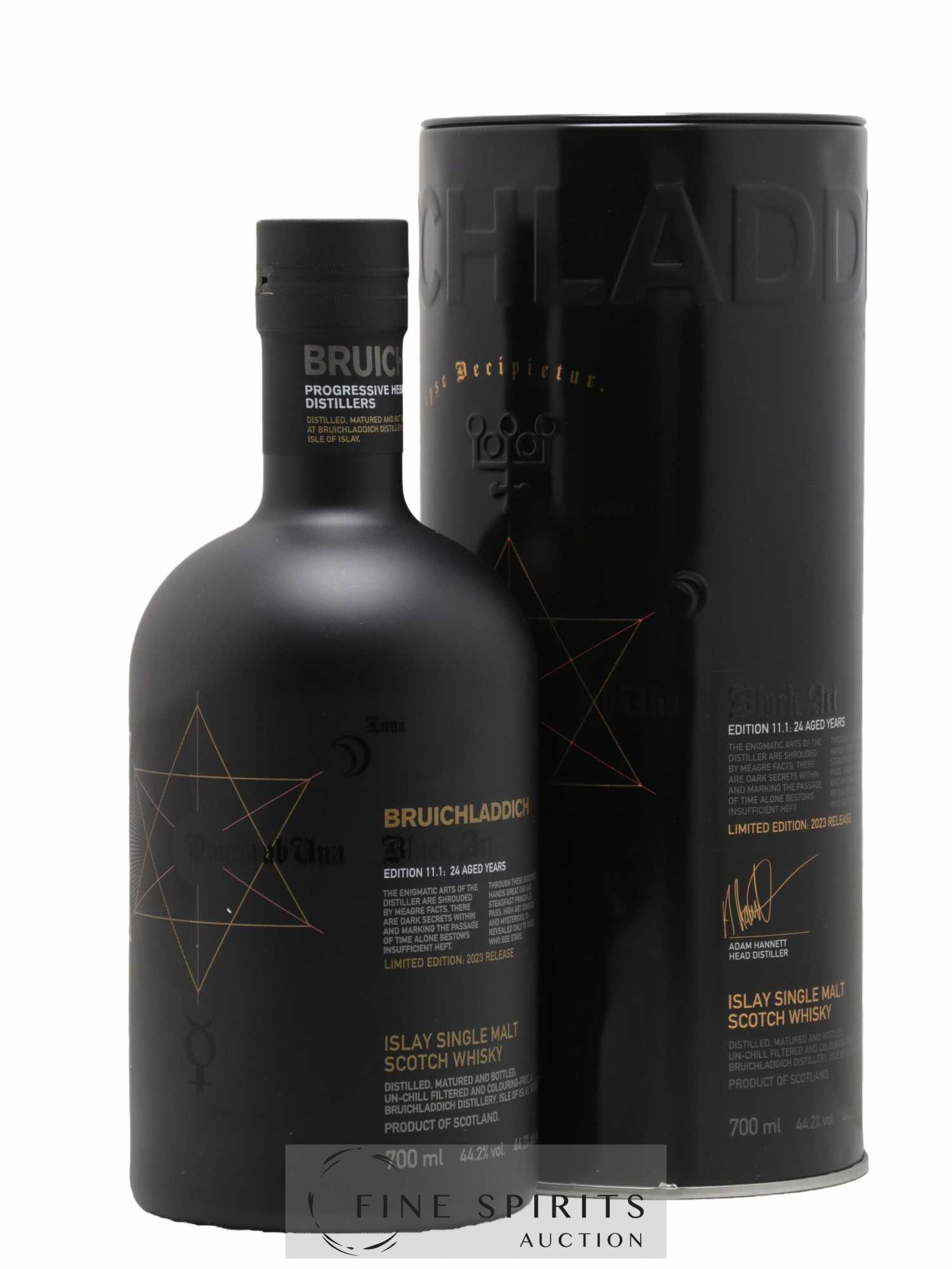 Bruichladdich 24 years Of. Black Art Edition 11.1 2023 Release Limited Edition