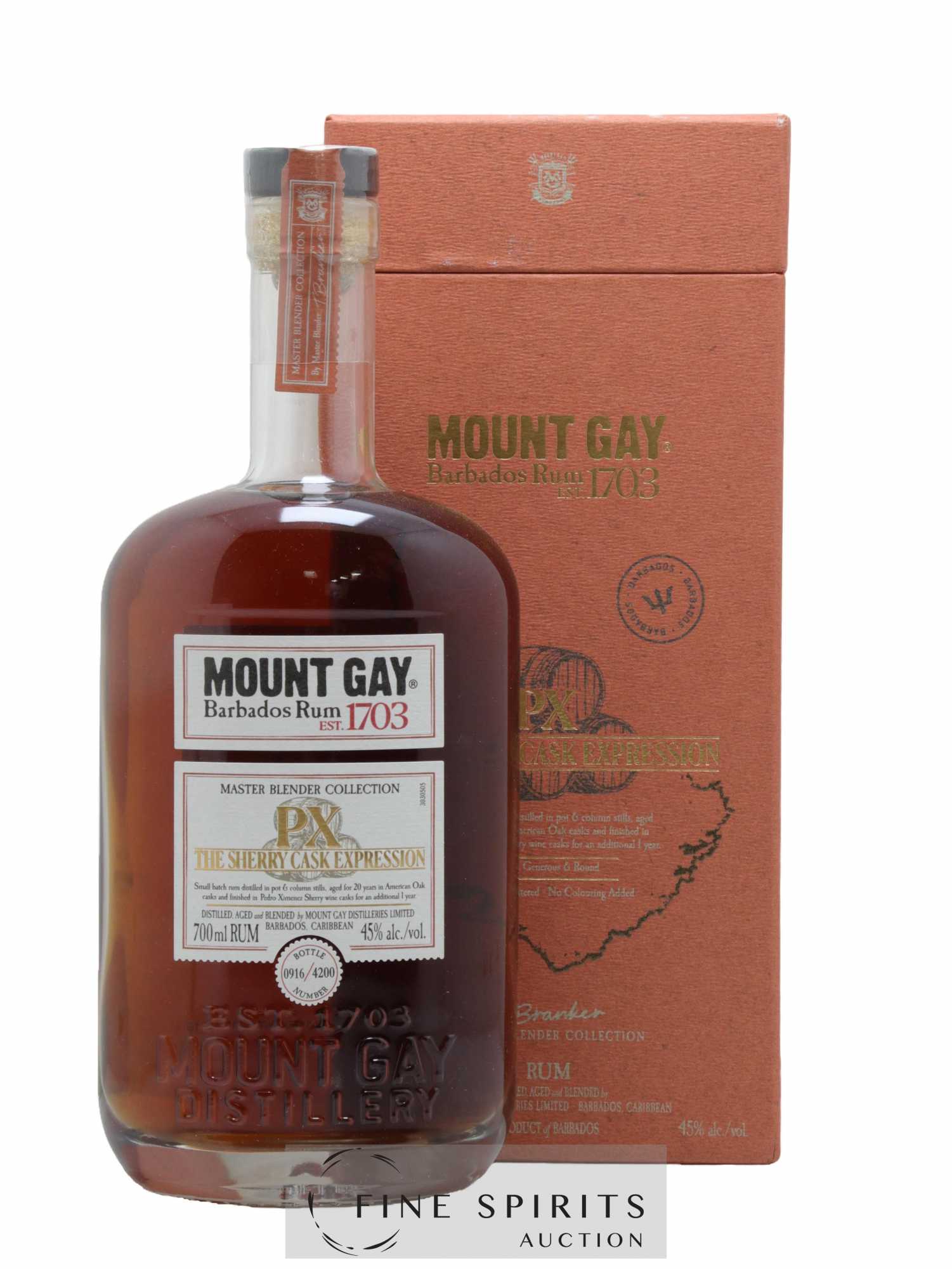 Mount Gay Of. PX - The Sherry Cask Expression One of 4200 Master Blender Collection