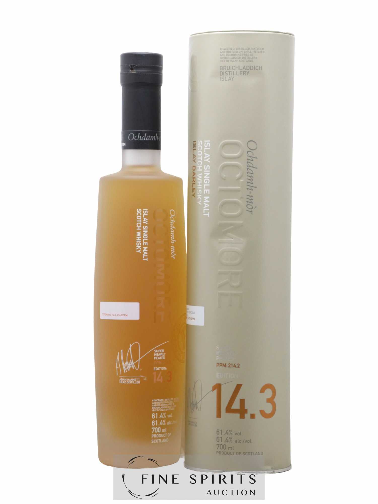 Octomore 5 years Of. Edition 14.3 - The Impossible Equation Release 2023 Limited Edition