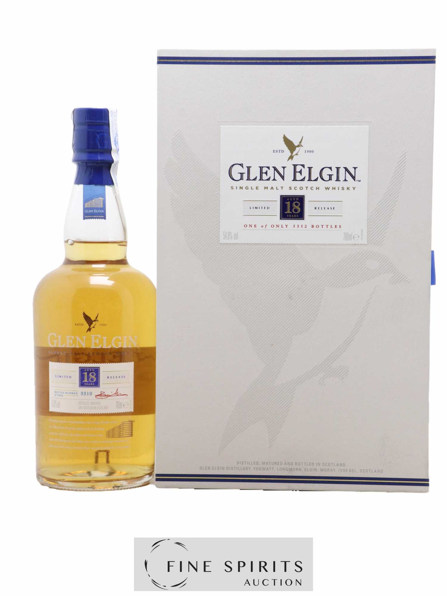 Glen Elgin 18 years Of. One of 5352 Limited Release