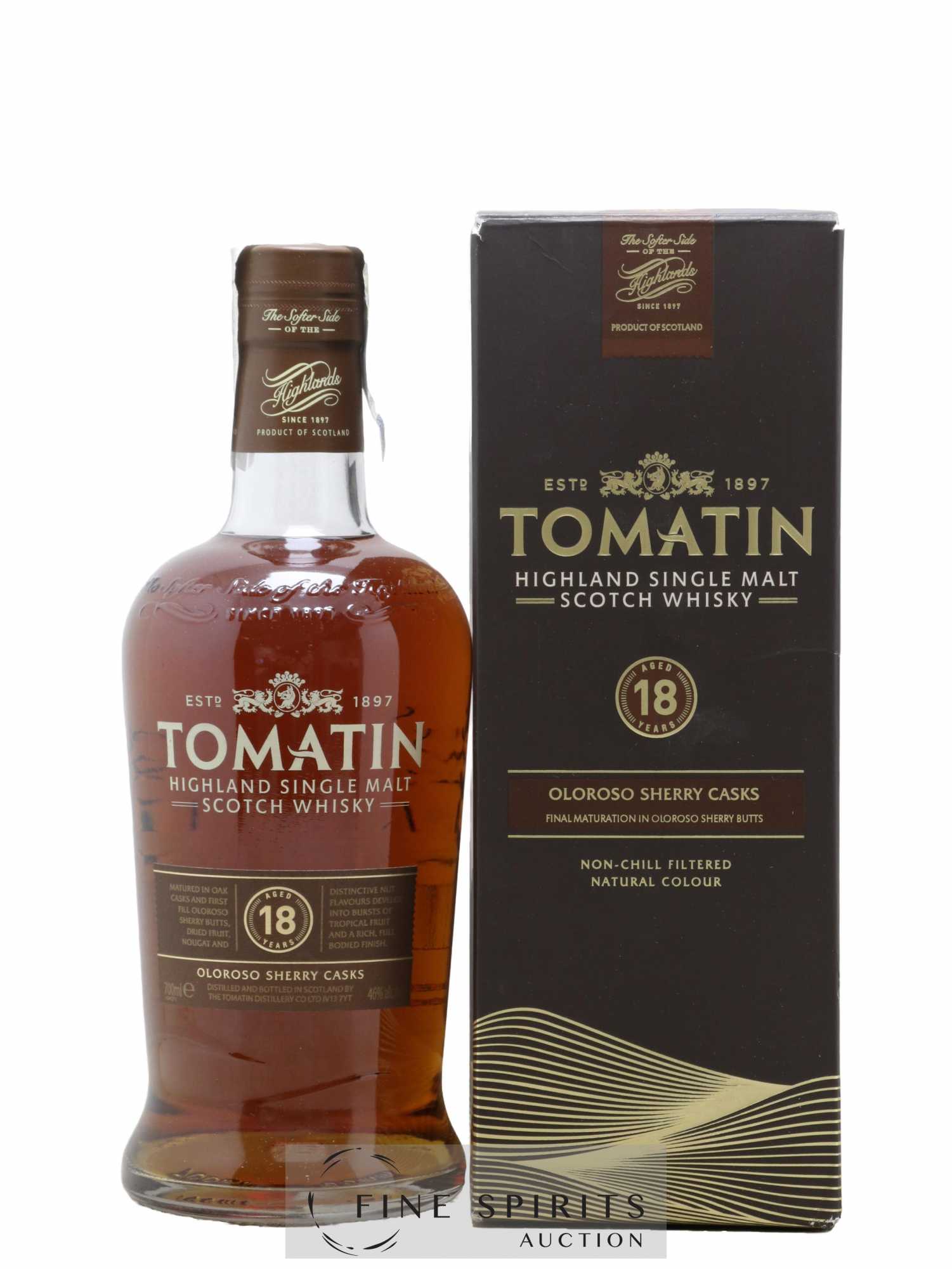 Tomatin 18 years Of. Oloroso Sherry Casks