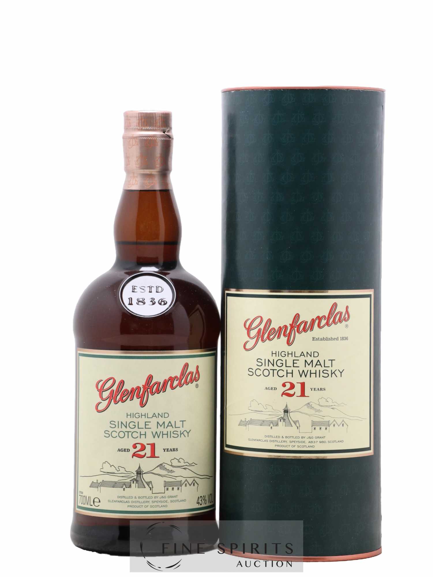 Glenfarclas 21 years Of.