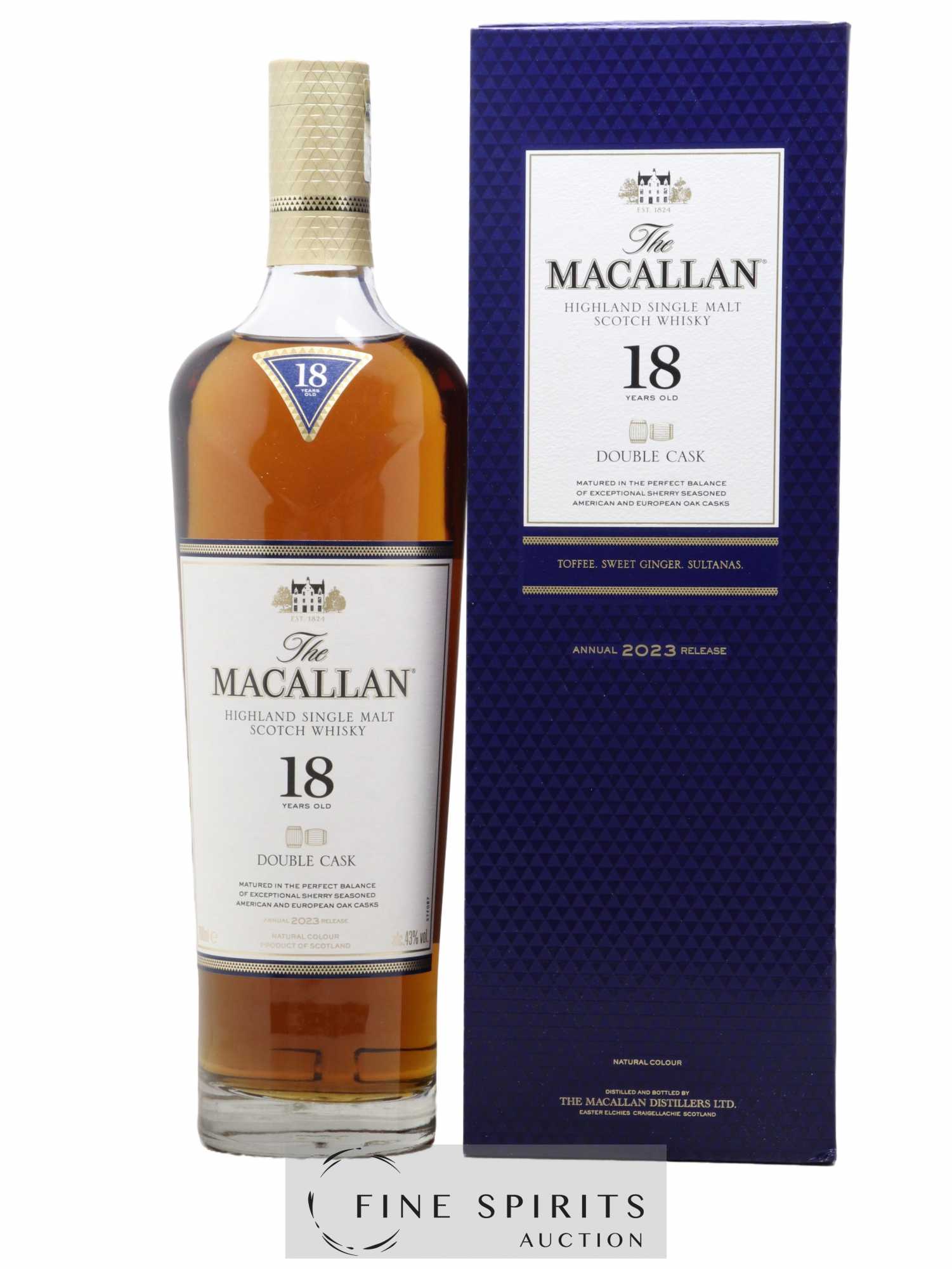 Macallan (The) 18 years Of. Double Cask 2023 Release