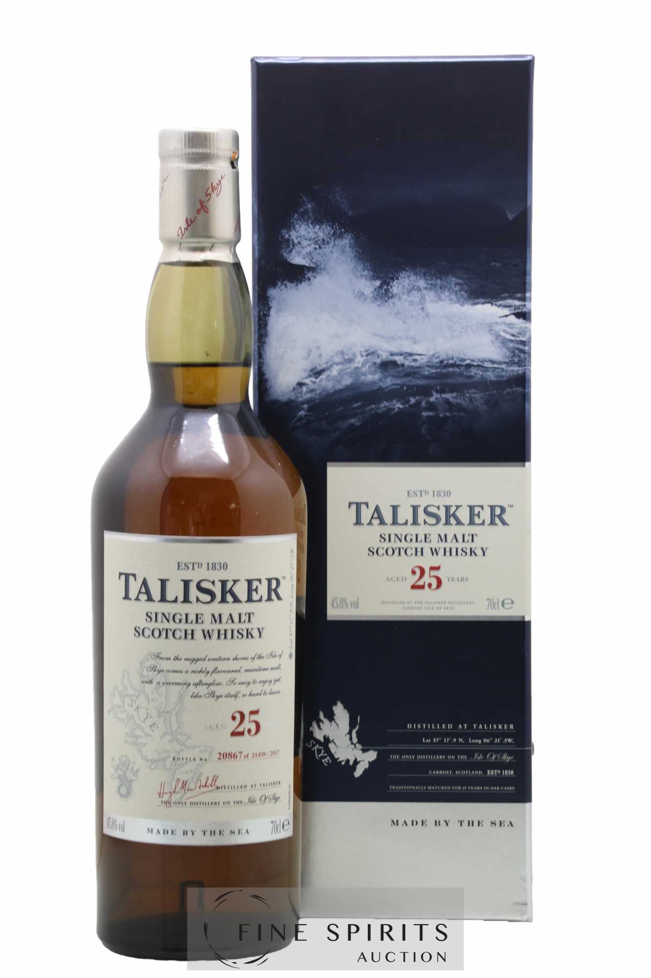 Talisker 25 years Of. Release 2017 - One of 21498