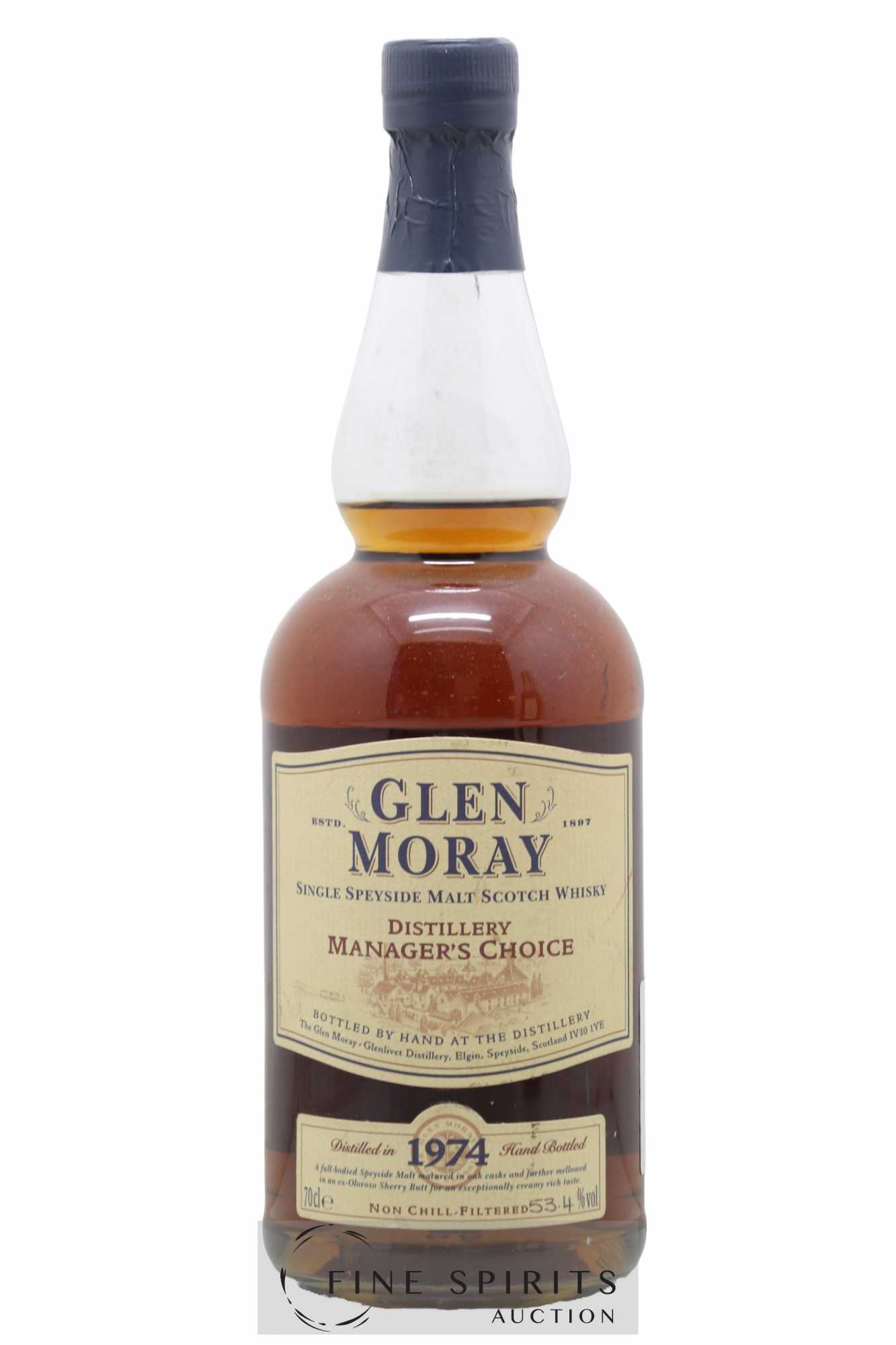 Glen Moray 1974 Of. Distillery Manager's Choice One of 676 - bottled 2002