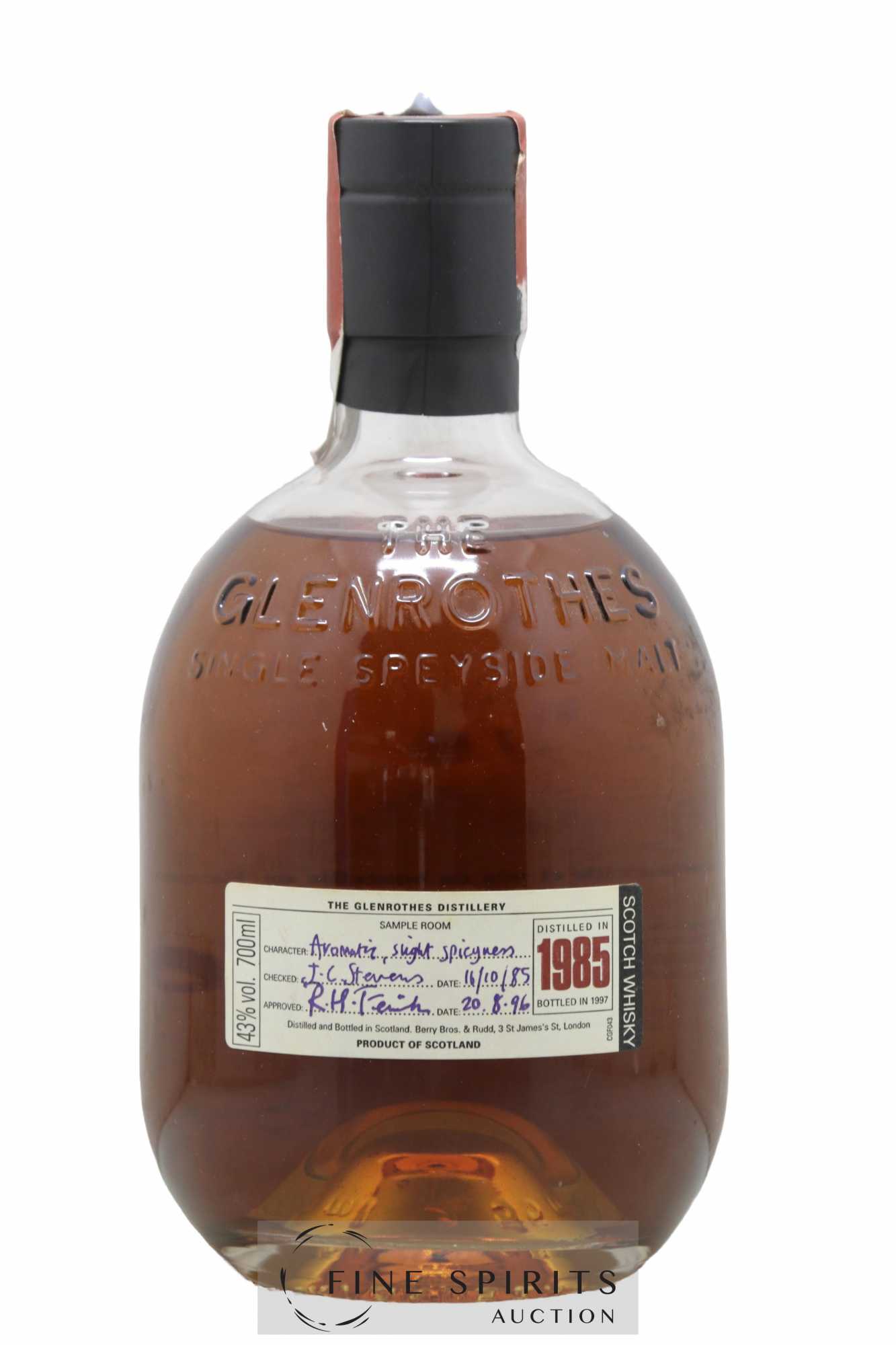 Glenrothes 1985 Of. bottled 1997 Sample Room