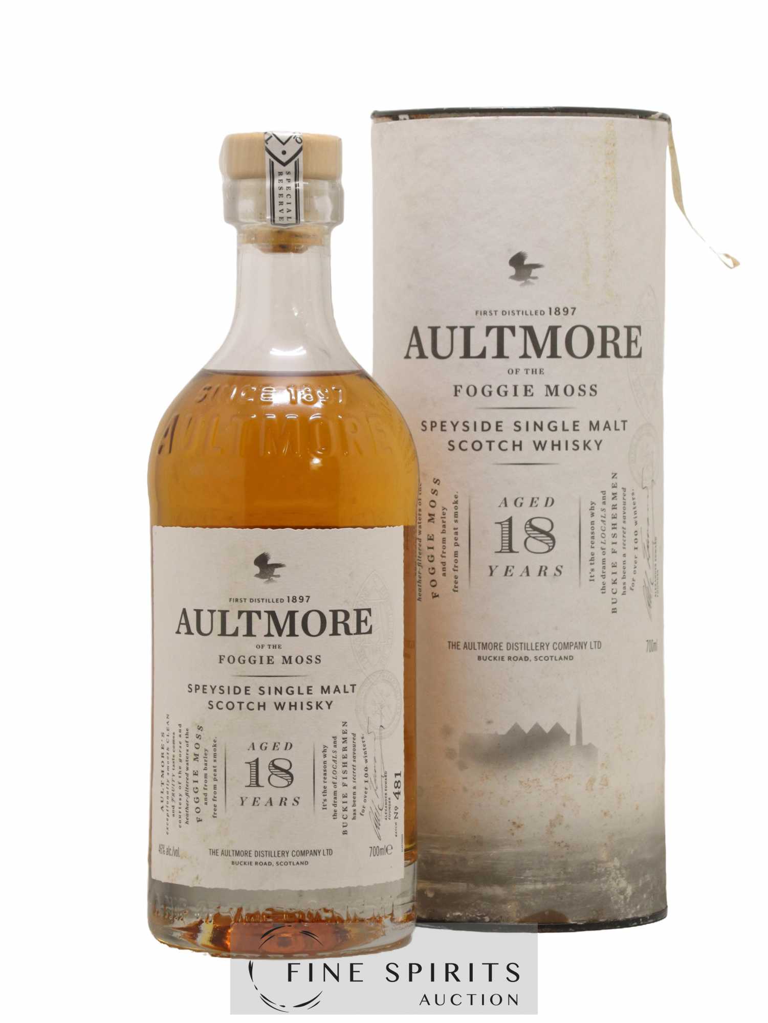 Aultmore 18 years Of.