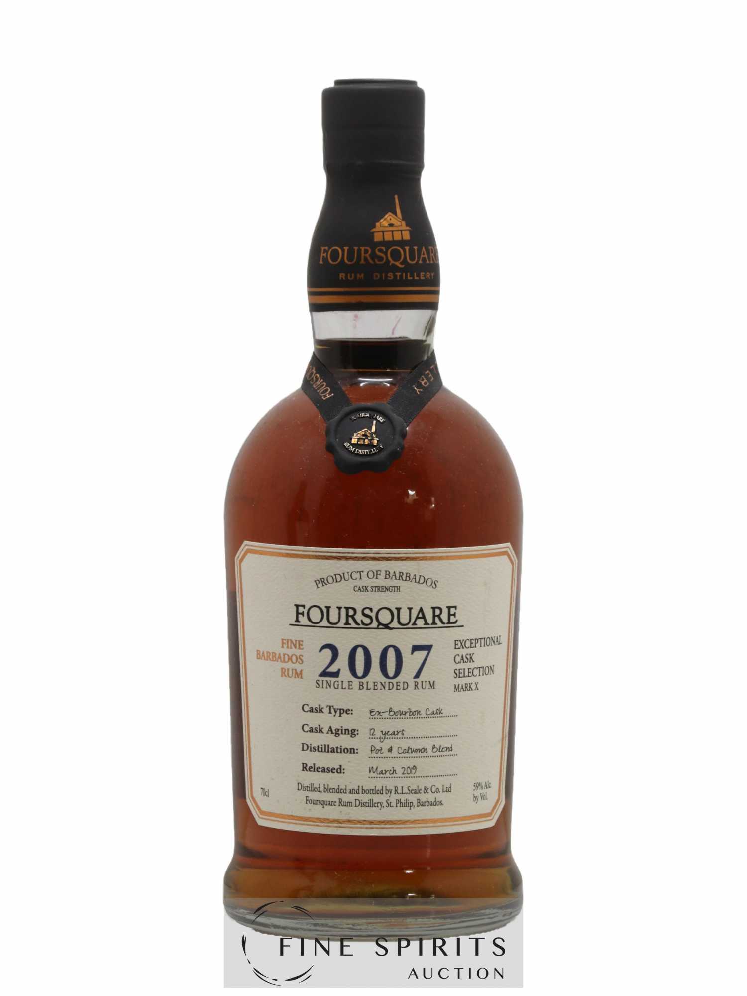 Foursquare 12 years 2007 Of. Mark X - bottled 2019 Exceptional Cask Selection