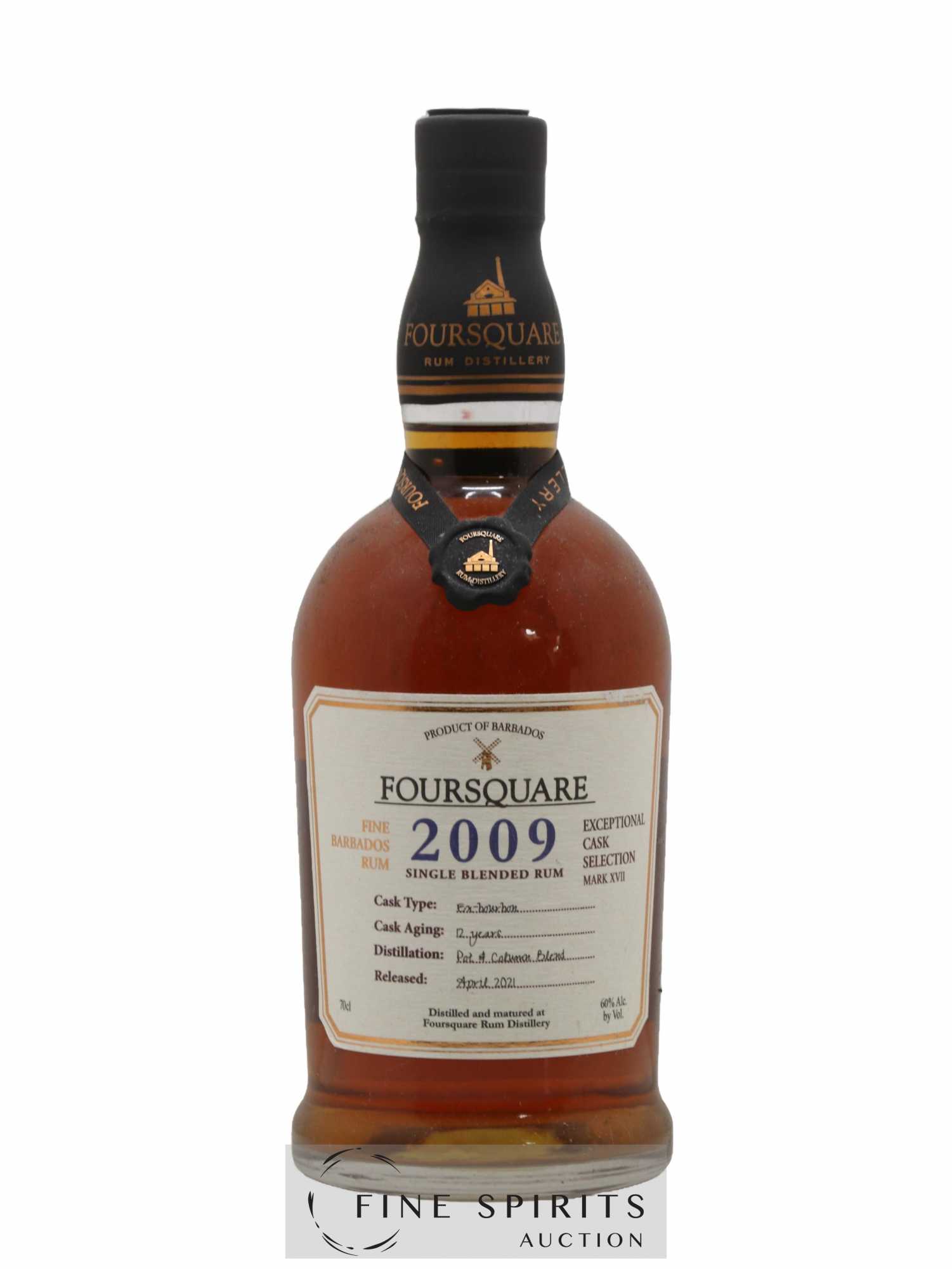 Foursquare 12 years 2009 Of. Mark XVII - bottled 2021 Exceptional Cask Selection