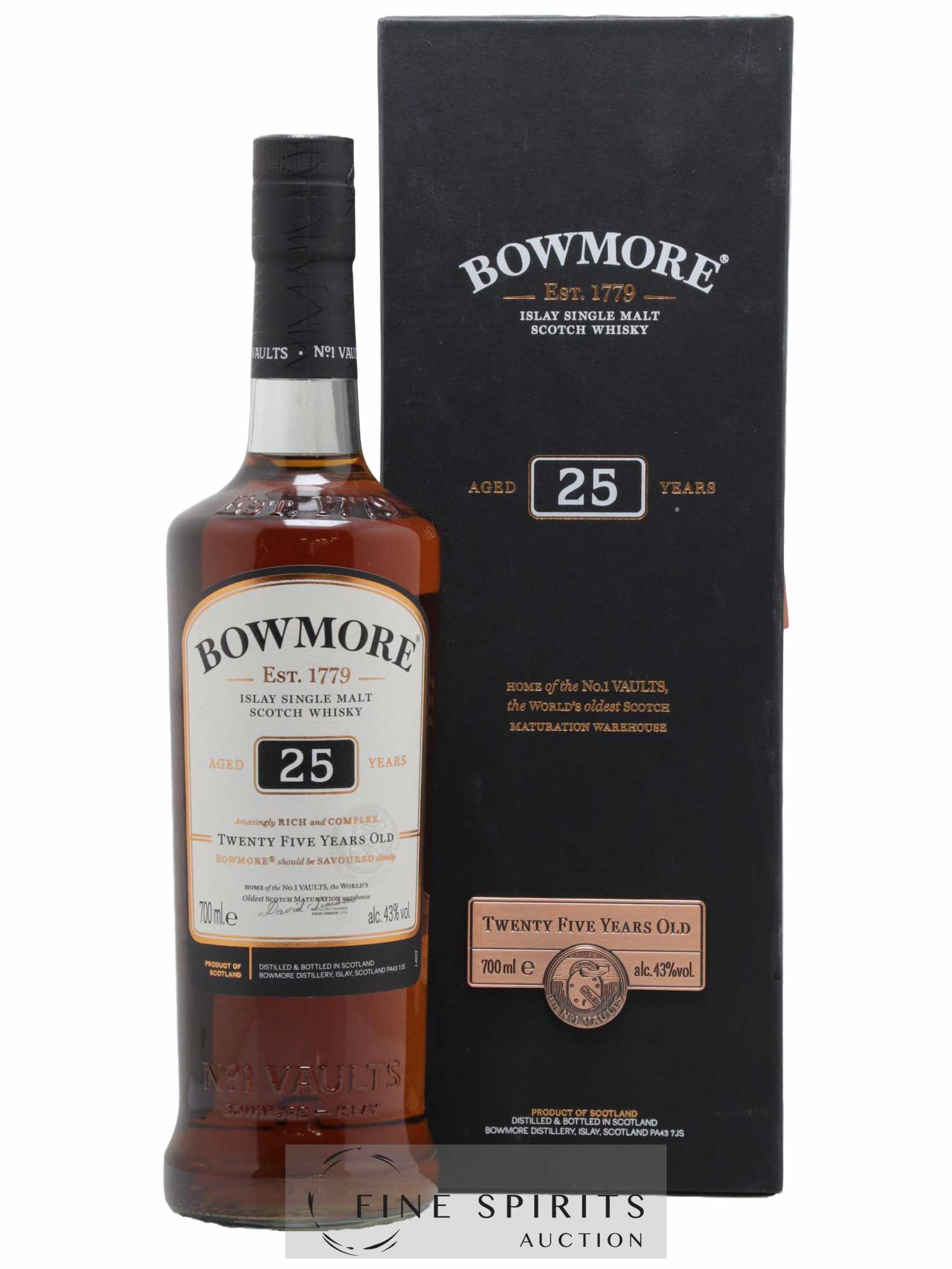 Bowmore 25 years Of.