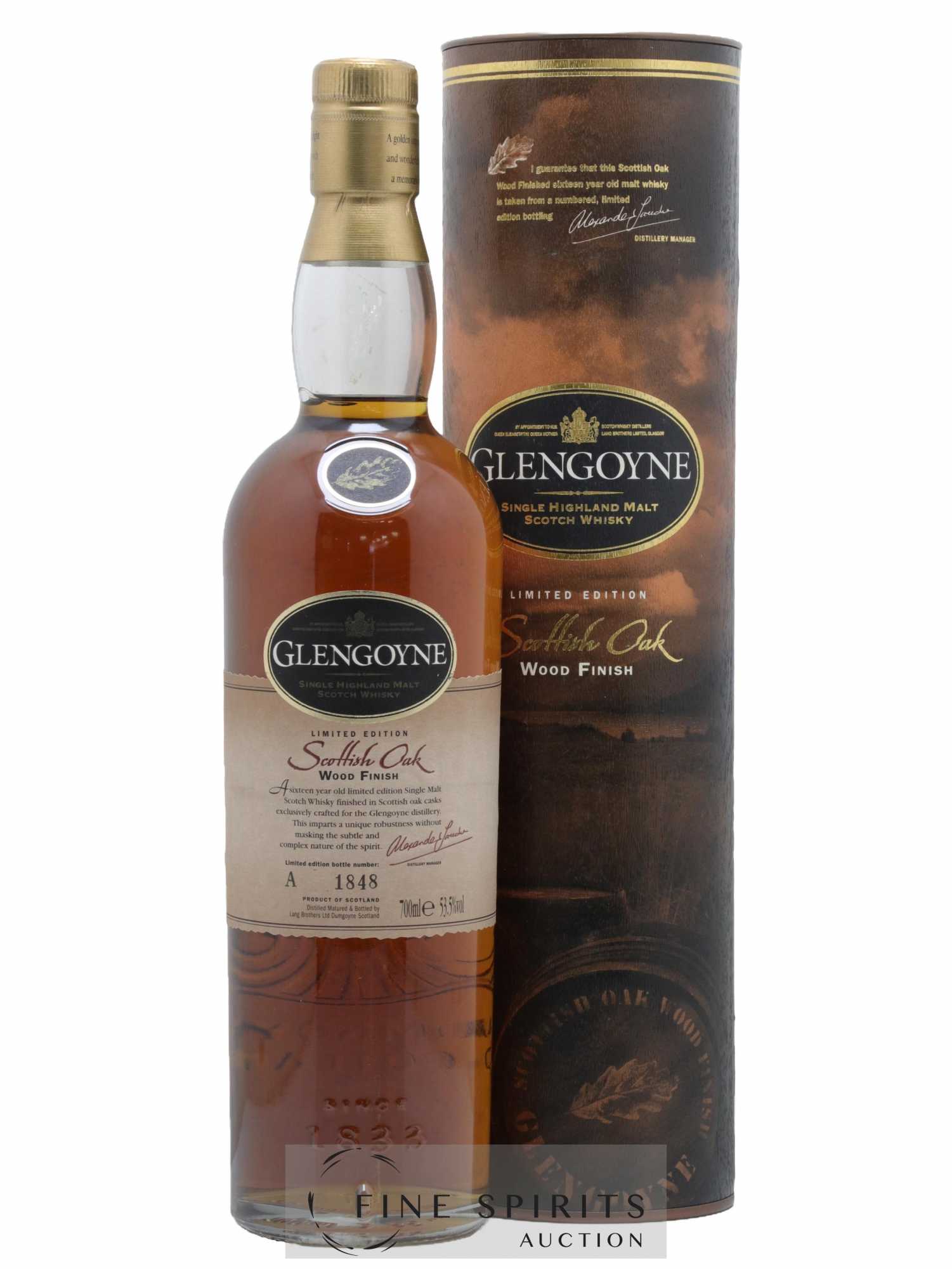 Glengoyne Of. Scottish Oak Wood Finish Limited Edition