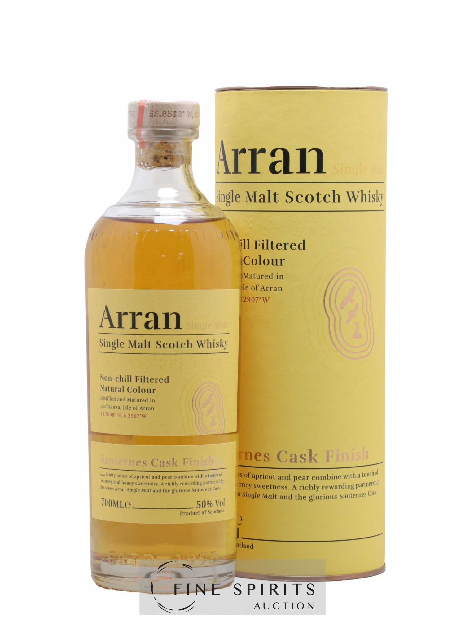 Arran Of. The Sauternes Cask Finish Cask Finishes