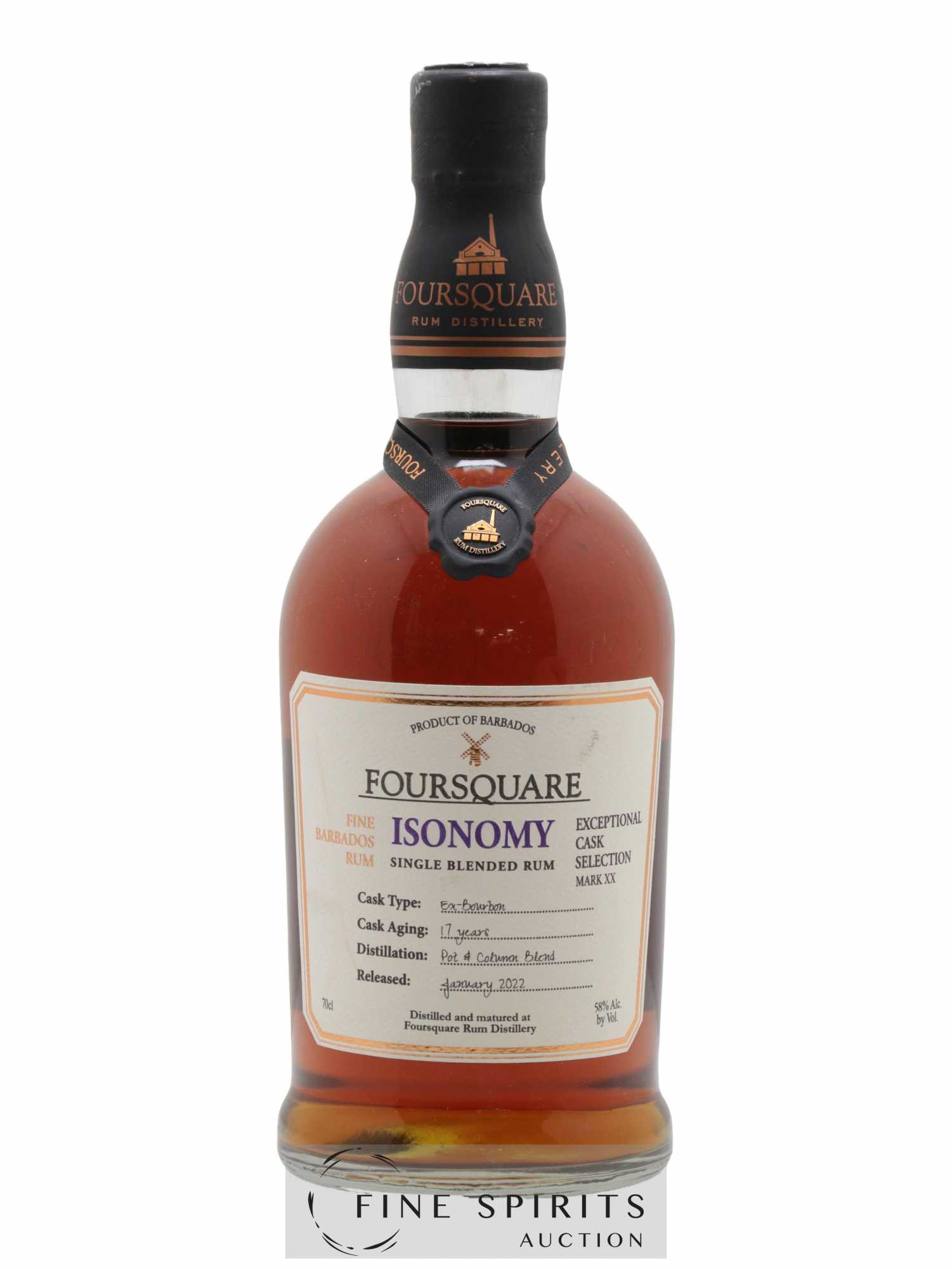 Foursquare 17 years Of. Isonomy Mark XX - bottled 2022 Exceptional Cask Selection