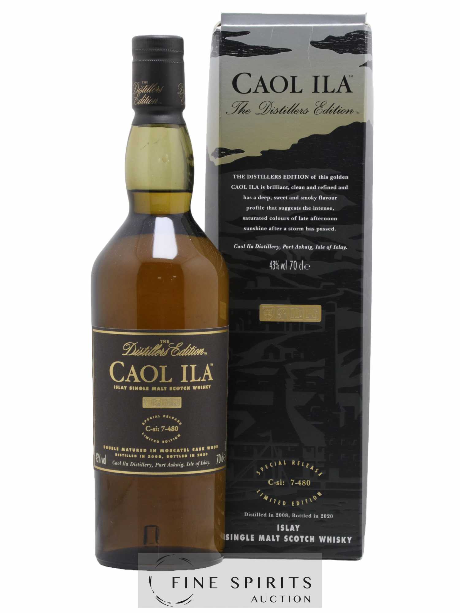 Caol Ila 2008 Of. The Distillers Edition C-si 7-480 - bottled in 2020 Special Release