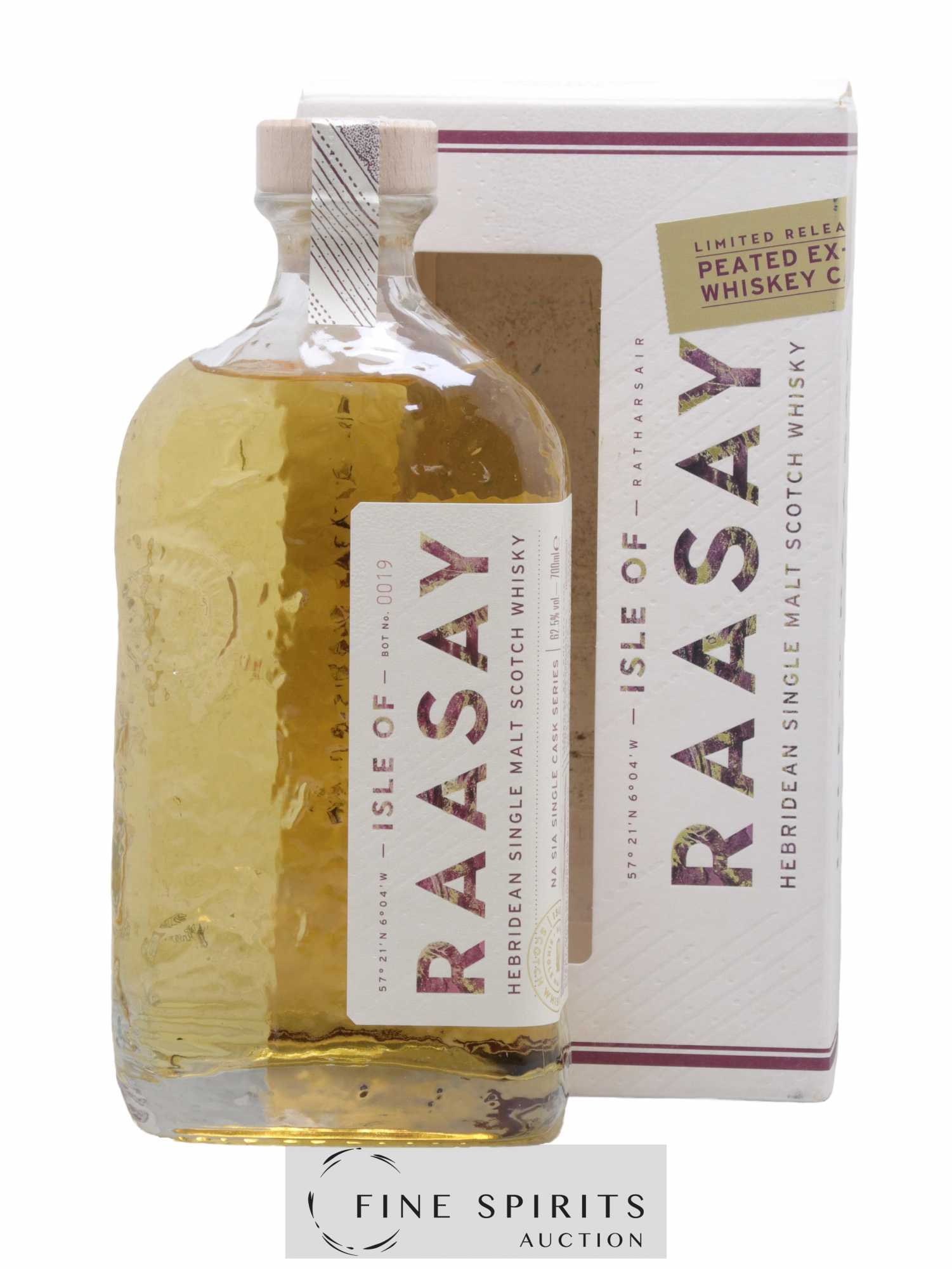 Isle of Raasay Of. Peated Ex-Rye Cask n°18-629 Na Sia Single Cask Series