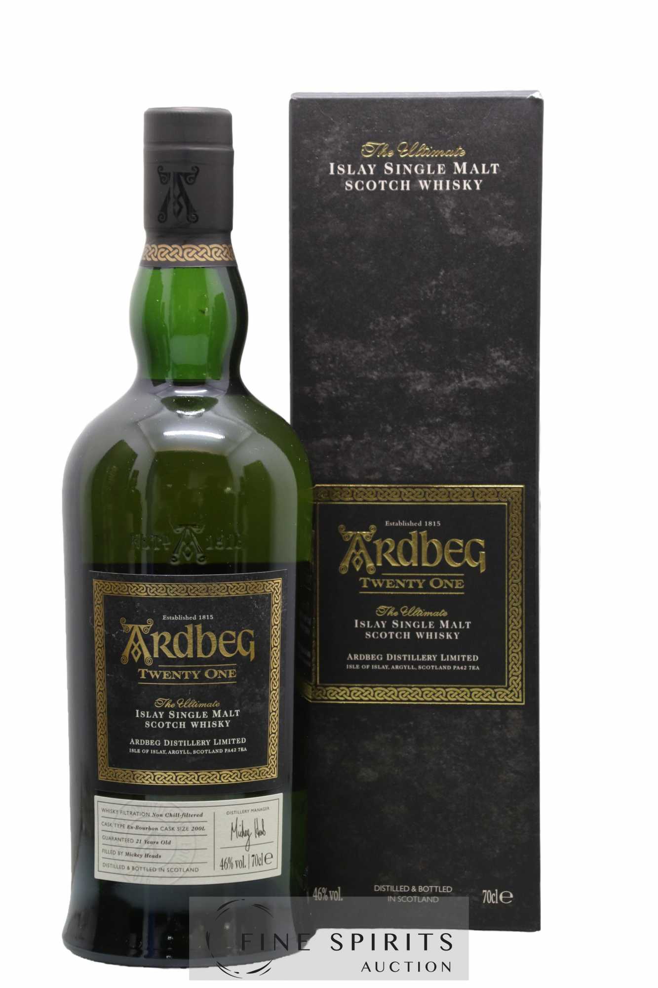 Ardbeg 21 years Of. Ex-Bourbon Cask Size 200L The Utimate