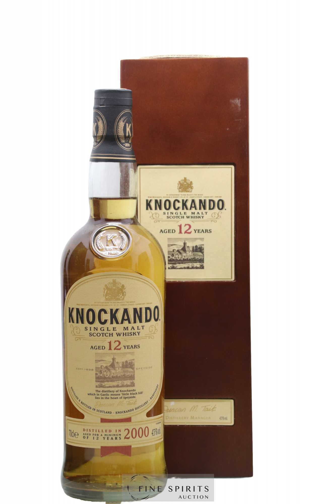 Knockando 12 years 2000 Of.