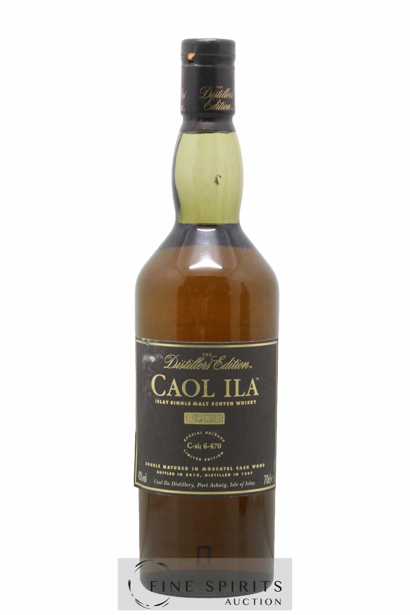 Caol Ila 1997 Of. The Distillers Edition C-si 6-470 - bottled in 2010 Special Release