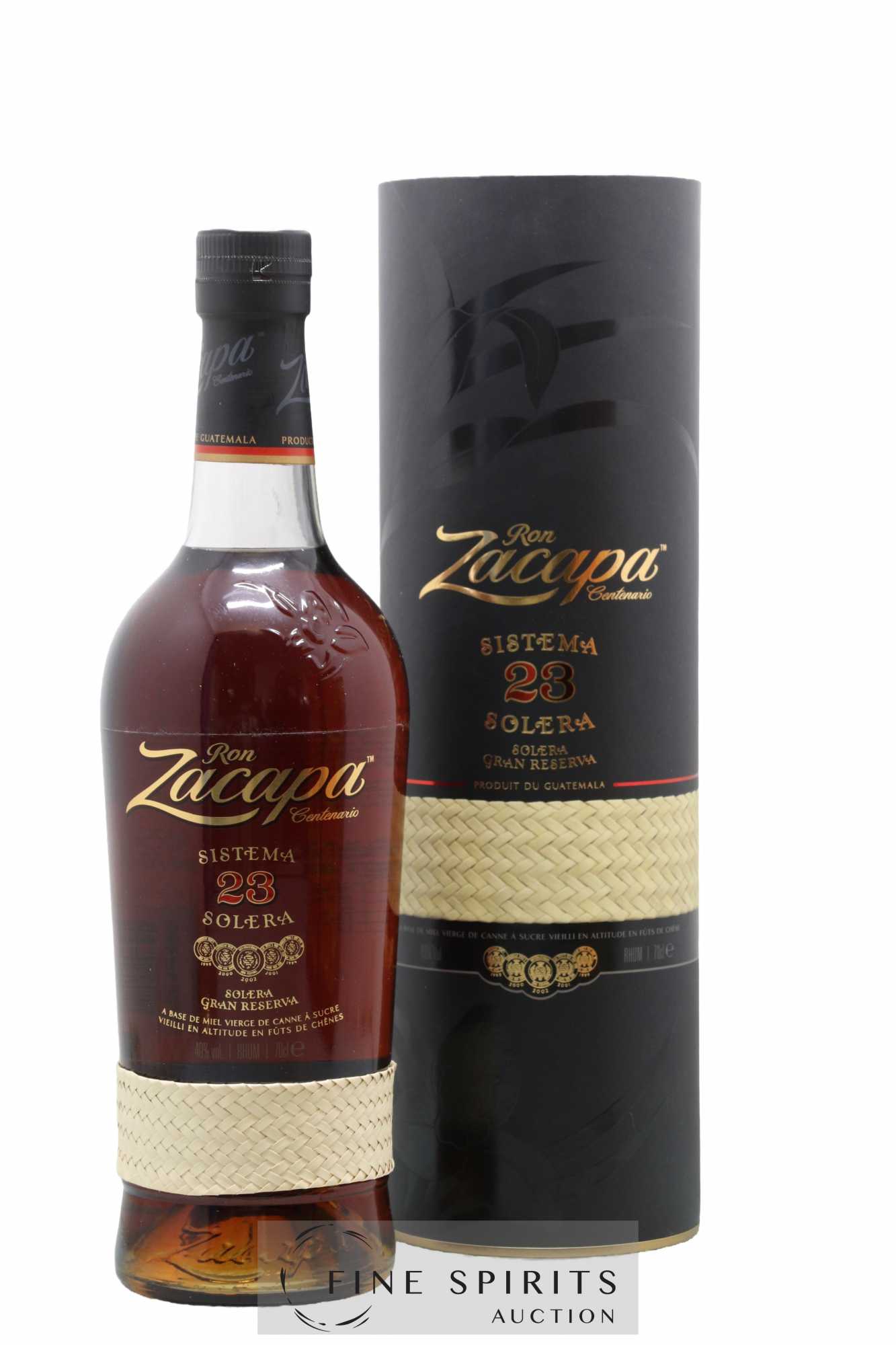 Zacapa 23 years Of. Centenario Sistema Solera Gran Reserva