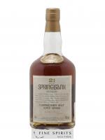 Springbank 21 years Of. Dumpy Gold Wax 