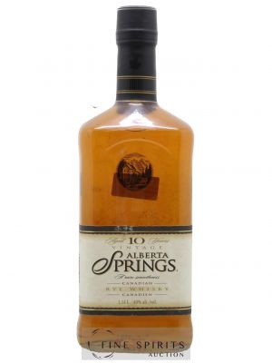 Whisky ALBERTA SPRINGS Canadian Rye whisky ---- - Lot de 1 Bouteille