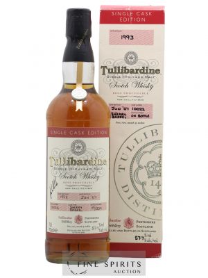 Tullibardine 1993 Of. Cask n°10022 - One of 259 - bottled 2007 Single Cask Edition ---- - Lot de 1 Bouteille