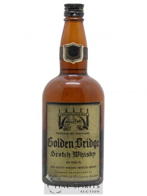 Whisky GOLDEN BRIDGE 3 years Scotch Whisky ---- - Lot de 1 Bouteille