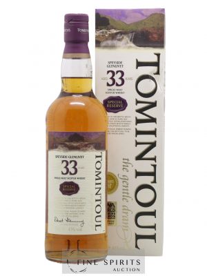 Tomintoul 33 years Of. The Gentle Dram Special Reserve ---- - Lot de 1 Bouteille