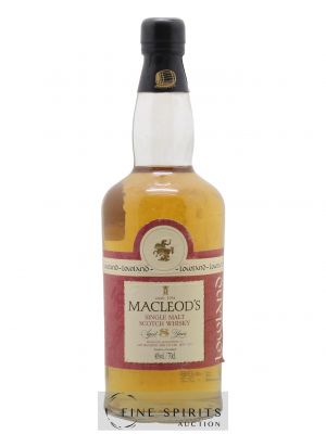 Whisky MACLEOD'S Lowland single malt 8 years ---- - Lot de 1 Bouteille