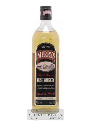 Whisky MERRYS special reserve  - Lot of 1 Bottle